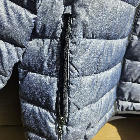 Swiss Tech Men's XLarge Puffer Jacket Performance Gear Gray - Picture 3 of 9